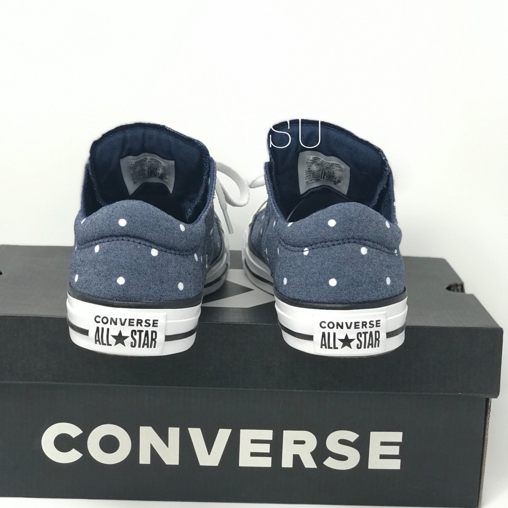 NWT Converse Ctas Madison OX Navy Gold AUTHENTIC - Picture 4 of 9